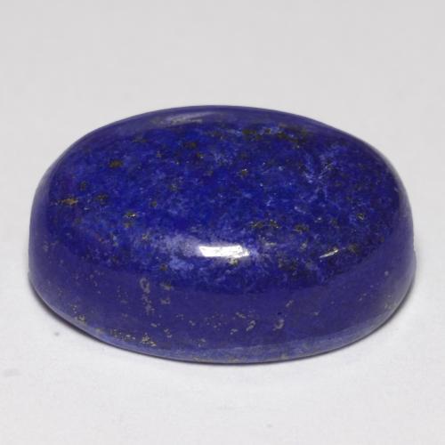 Lapis-lazuli Bleu marine intense naturelle Coupe ovale, 15.04 ct, Opaque