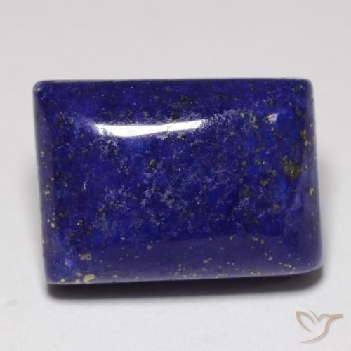 Lapis-lazuli Bleu très profond naturelle Baquette, 13.49 ct, Opaque