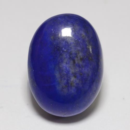 Lapis-lazuli bleue naturelle coupe ovale, 11,04 ct, opaque