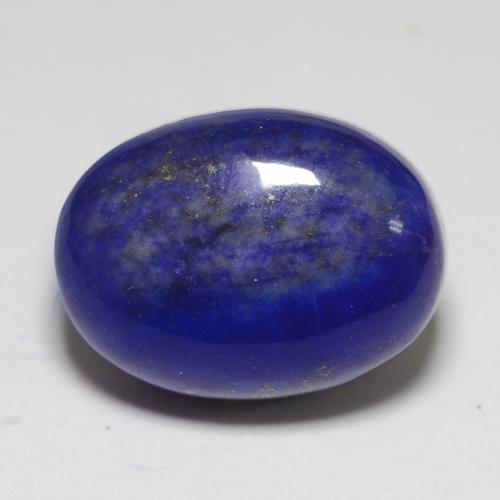 Lapis-lazuli bleue naturelle coupe ovale, 11,04 ct, opaque