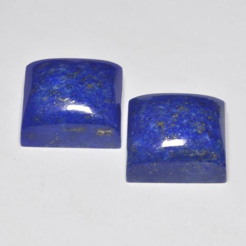 Achetez naturel 15.51ct Bleu électrique Lapis-lazuli gems, Carré, En provenance Afghanistan chez GemSelect. En stock, livraison internationale!