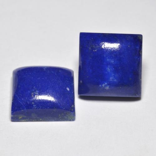 Achetez naturel 13.69ct Bleu marine intense Lapis-lazuli gems, Carré, En provenance Afghanistan chez GemSelect. En stock, livraison internationale!