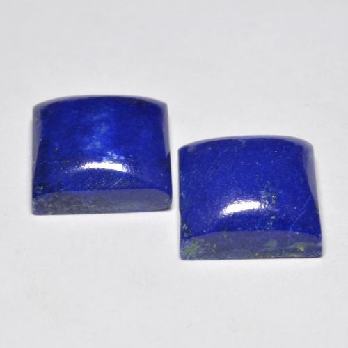 Achetez naturel 13.69ct Bleu marine intense Lapis-lazuli gems, Carré, En provenance Afghanistan chez GemSelect. En stock, livraison internationale!