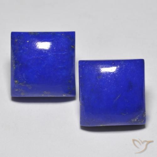 Achetez naturel 14.81ct Bleu vif Lapis-lazuli gems, Carré, En provenance Afghanistan chez GemSelect. En stock, livraison internationale!