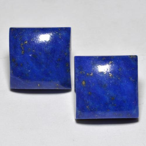 Achetez naturel 13.61ct Bleu marine intense Lapis-lazuli gems, Carré, En provenance Afghanistan chez GemSelect. En stock, livraison internationale!