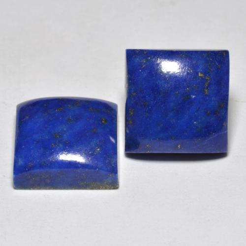 Achetez naturel 13.61ct Bleu marine intense Lapis-lazuli gems, Carré, En provenance Afghanistan chez GemSelect. En stock, livraison internationale!