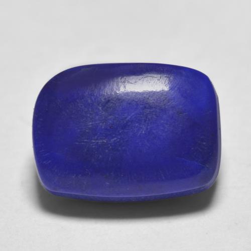 Lapis-lazuli Bleu marine intense naturelle Coupe coussin, 1.35 ct, Opaque
