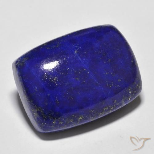 23.47ct Naturel Bleu marine intense Lapis-lazuli, Coussin, Opaque