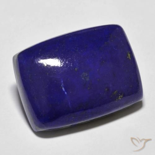 20.41ct Naturel Bleu foncé Lapis-lazuli, Coussin, Opaque