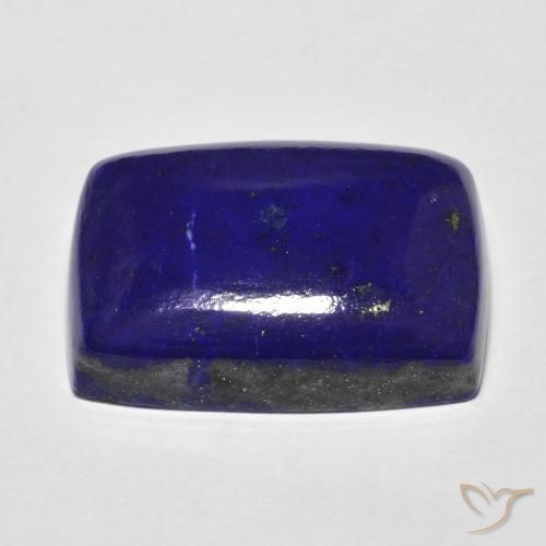 Lapis-lazuli Bleu foncé naturelle Coussin, 20.41 ct, Opaque