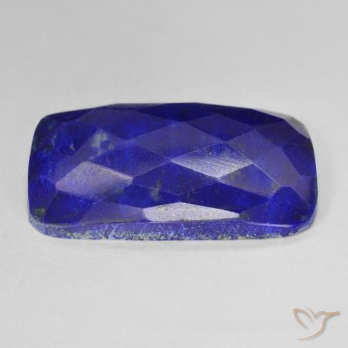 Lapis-lazuli Bleu égyptien profond naturelle Coussin, 25.55 ct, Opaque
