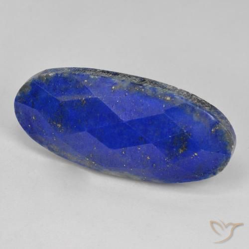 Lapis-lazuli Bleu marine naturelle ovale, 29.21 ct, Opaque