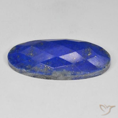 Lapis-lazuli Bleu marine naturelle ovale, 29.21 ct, Opaque