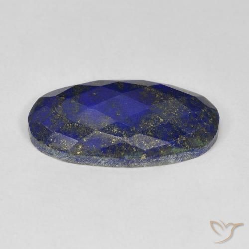 Lapis-lazuli Bleu très profond naturelle ovale, 14.34 ct, Opaque