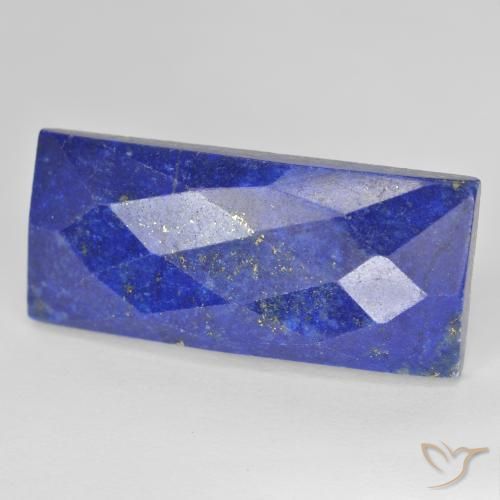 20.91ct Naturel Bleu moyen Lapis-lazuli, Baquette, Opaque