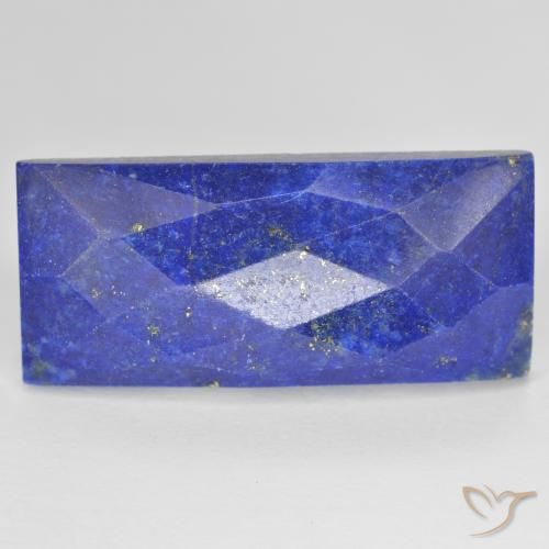 Lapis-lazuli Bleu moyen naturelle Baquette, 20.91 ct, Opaque