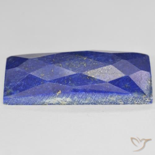 Lapis-lazuli Bleu moyen naturelle Baquette, 20.91 ct, Opaque