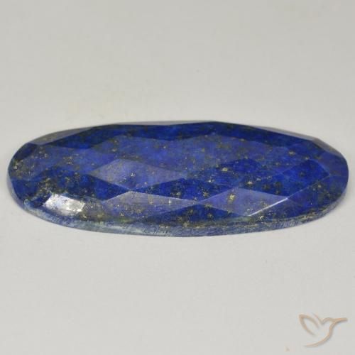 Lapis-lazuli Bleu foncé naturelle ovale, 27.48 ct, Opaque