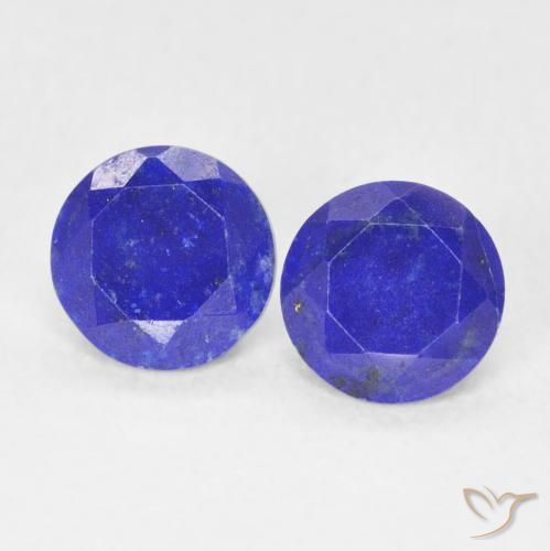 Achetez naturel 1,48ct bleue lapis-lazuli gems, coupe roude, en provenance afghanistan chez gemselect. en stock, livraison internationale!