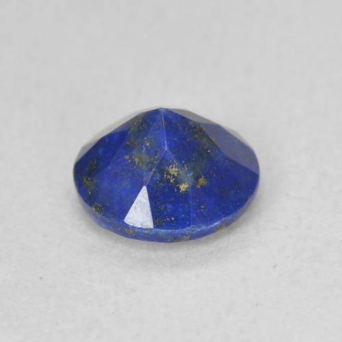 Lapis-lazuli Bleu électrique naturelle Coupe roude, 0.88 ct, Opaque