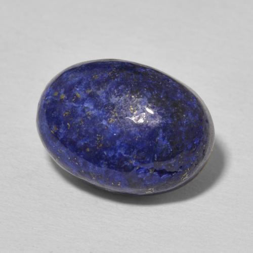Lapis-lazuli Bleu foncé naturelle ovale, 7.50 ct, Opaque