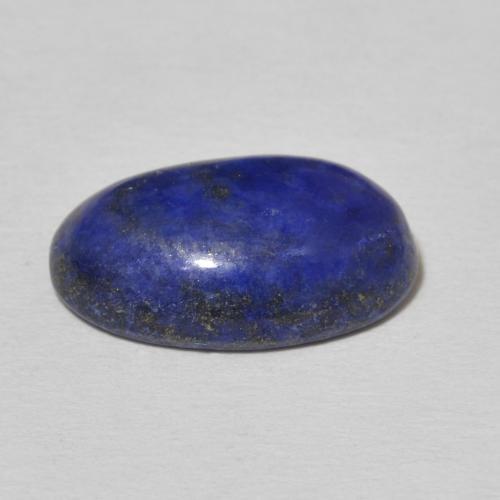 Lapis-lazuli Bleu électrique naturelle ovale, 6.86 ct, Opaque