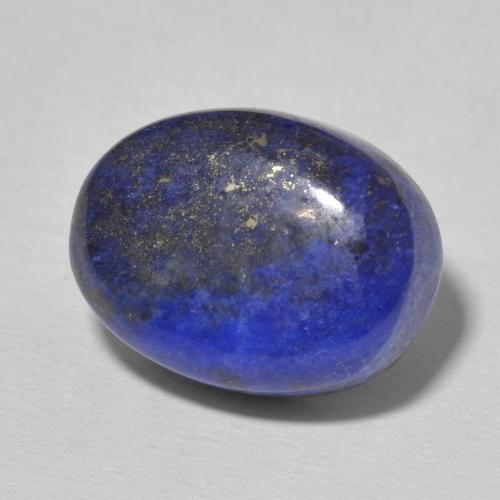 Lapis-lazuli Bleu vif naturelle ovale, 12.35 ct, Opaque