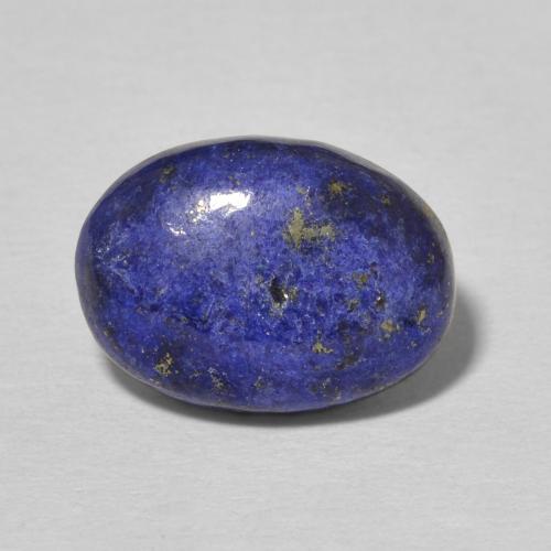 5.58ct Naturel Bleu foncé Lapis-lazuli, ovale, Opaque