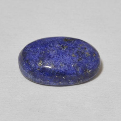 Lapis-lazuli Bleu foncé naturelle ovale, 5.58 ct, Opaque