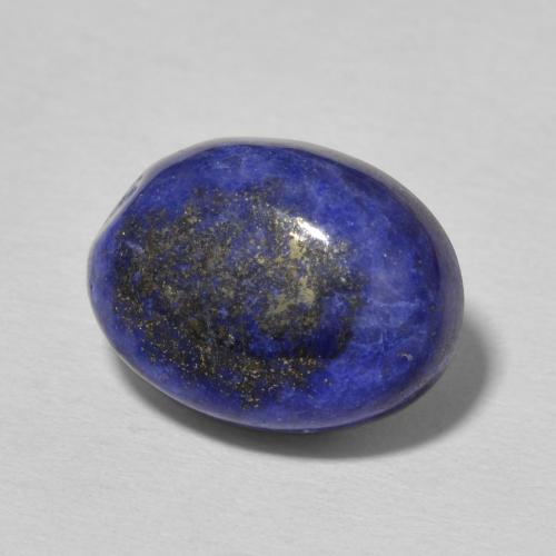 Lapis-lazuli Bleu égyptien profond naturelle ovale, 7.23 ct, Opaque