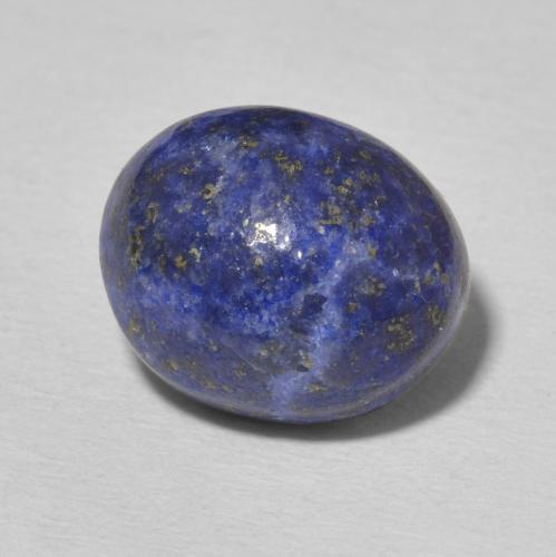 Lapis-lazuli Bleu égyptien profond naturelle ovale, 7.21 ct, Opaque