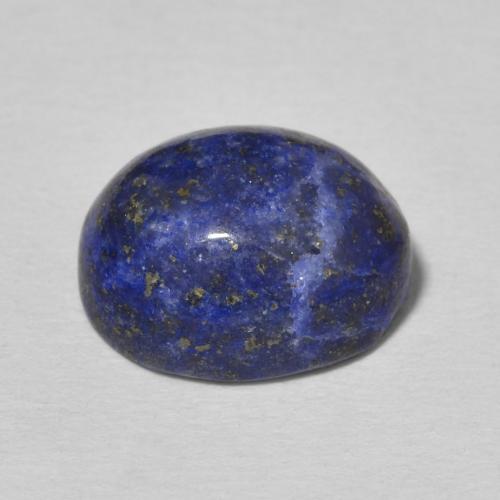 Lapis-lazuli Bleu égyptien profond naturelle ovale, 7.21 ct, Opaque
