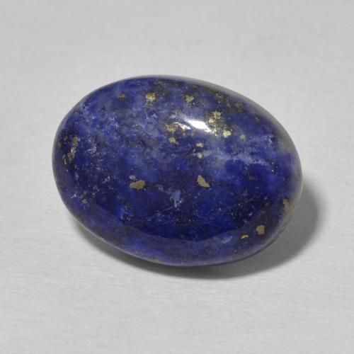 Lapis-lazuli Bleu foncé naturelle ovale, 8.33 ct, Opaque