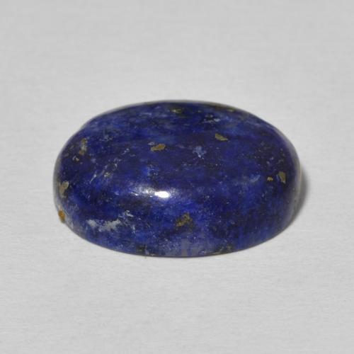 Lapis-lazuli Bleu foncé naturelle ovale, 8.33 ct, Opaque
