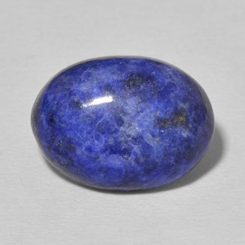 8.35ct Naturel Bleu foncé Lapis-lazuli, ovale, Opaque