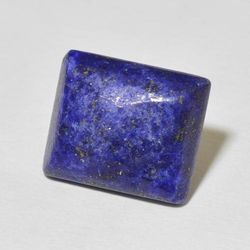 Lapis-lazuli Bleu foncé naturelle Baquette, 10.34 ct, Opaque