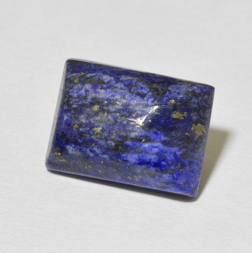 Lapis-lazuli Bleu foncé naturelle Baquette, 9.32 ct, Opaque