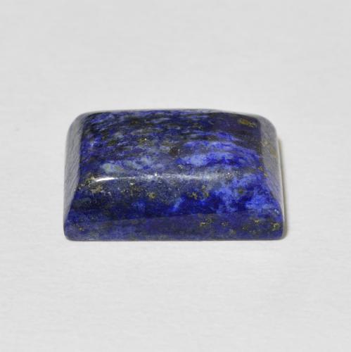 Lapis-lazuli Bleu foncé naturelle Baquette, 9.32 ct, Opaque