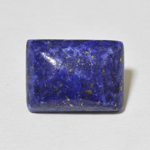 9.54ct Naturel Bleu foncé Lapis-lazuli, Baquette, Opaque