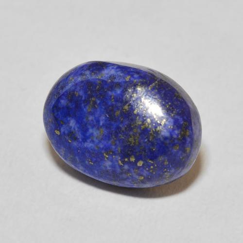 Lapis-lazuli Bleu égyptien profond naturelle ovale, 6.62 ct, Opaque