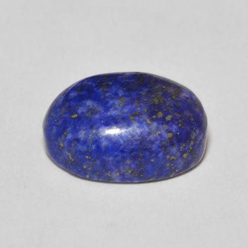 Lapis-lazuli Bleu égyptien profond naturelle ovale, 6.62 ct, Opaque