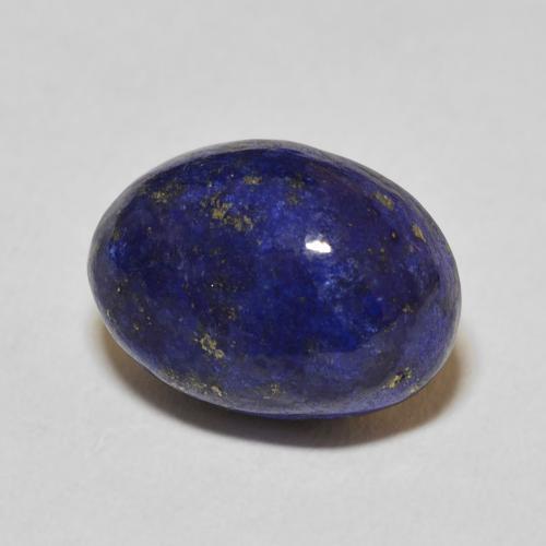 Lapis-lazuli Bleu foncé naturelle ovale, 10.28 ct, Opaque