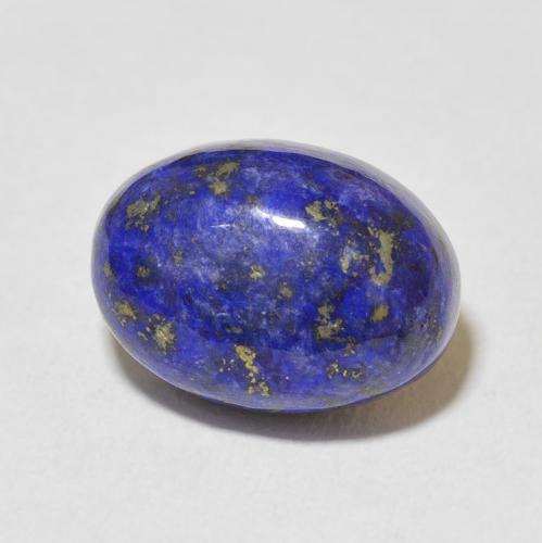 Lapis-lazuli Bleu égyptien profond naturelle ovale, 8.94 ct, Opaque