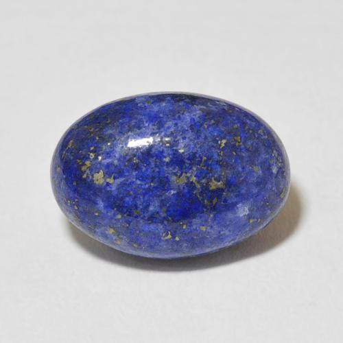 7.19ct Naturel Bleu moyen Lapis-lazuli, ovale, Opaque