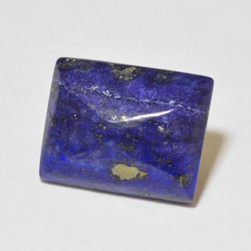 Lapis-lazuli Bleu foncé naturelle Baquette, 9.59 ct, Opaque