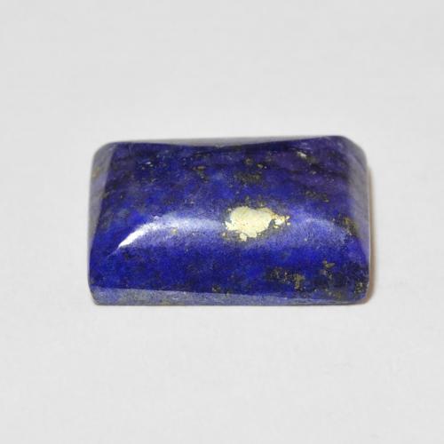 Lapis-lazuli Bleu foncé naturelle Baquette, 9.59 ct, Opaque