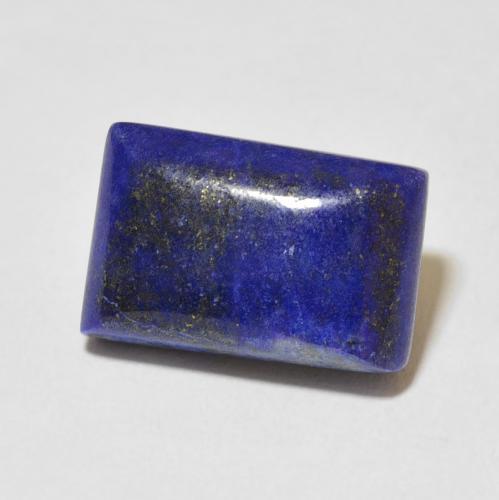 Lapis-lazuli Bleu marine intense naturelle Baquette, 10.43 ct, Opaque