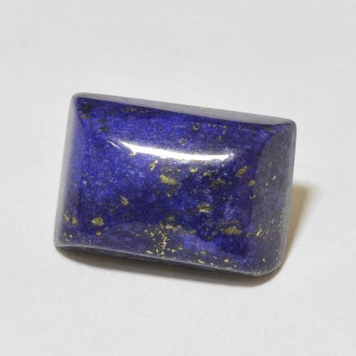 Lapis-lazuli Bleu foncé naturelle Baquette, 9.01 ct, Opaque