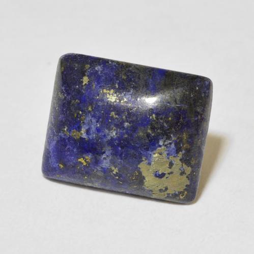 Lapis-lazuli Bleu foncé naturelle Baquette, 5.85 ct, Opaque