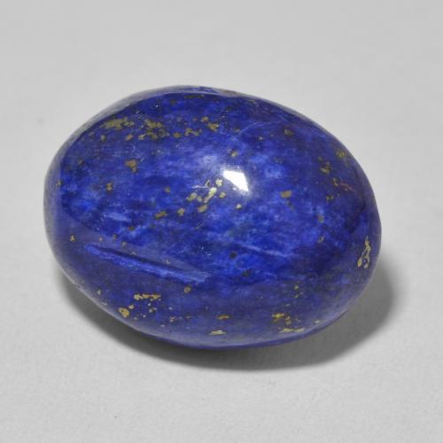 Lapis-lazuli Bleu foncé naturelle ovale, 14.43 ct, Opaque